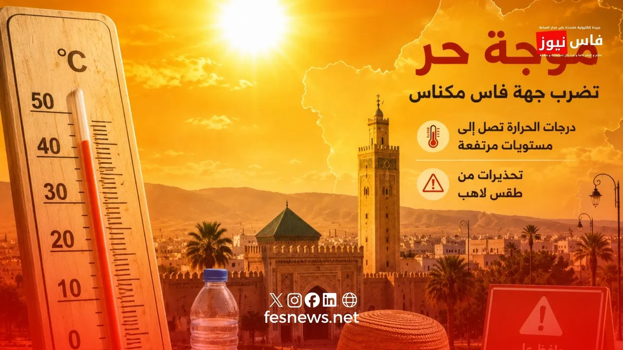 الأرصاد الجوية تحذر المغرب من موجة حر تصل إلى 47 درجة